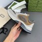 Replica GUCCI Women's Gucci Run Sneaker, Brown, Suede