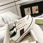 Replica GUCCI Men's Gucci Tennis 1977 Sneaker, Neutral, Fabric