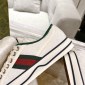 Replica GUCCI Men's Gucci Tennis 1977 Sneaker, Neutral, Fabric