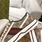 Replica GUCCI Women's GG Gucci Tennis 1977 Sneaker, Beige, GG Canvas