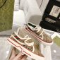 Replica GUCCI Monogram Jumbo GG Web Womens 1977 Tennis Velcro Strap Sneakers