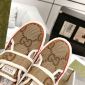 Replica GUCCI Monogram Jumbo GG Web Womens 1977 Tennis Velcro Strap Sneakers