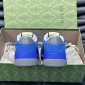 Replica GUCCI Men's Screener GG Sneaker, Blue, GG Canvas