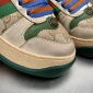 Replica Gucci Men's Double Screener Canvas Low-Top Sneakers