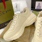 Replica Gucci Rhyton Leather Sneakers