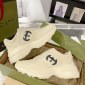 Replica Rhyton leather trainers Gucci Beige size in Leather