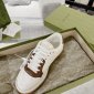 Replica GUCCI Men's MAC80 Sneaker, Brown, Leather