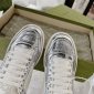Replica Gucci Mac80 Women's Silver Sneakers