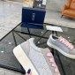 Replica DIOR - B33 Sneaker Gray And White Oblique Jacquard And Gray Suede