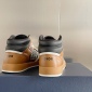 Replica Dior Shoes | Dior Low Top Black Sneaker | Color: Brown