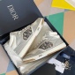 Replica DIOR - B27 Low-top Sneaker Gray And White Smooth Calfskin With Beige And Black Oblique Jacquard