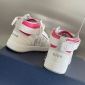 Replica Dior Shoes |Dior Galaxy Mid Top B27 Men's Sneakers  | Color: Pink/White
