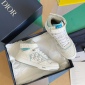 Replica Dior Shoes | Dior B27 Sneaker Mid High In Oblique Blue | Color: White