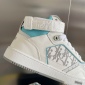 Replica Dior Shoes | Dior B27 Sneaker Mid High In Oblique Blue | Color: White