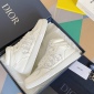 Replica Dior Shoes | Dior B27 High Oblique Gray White Sneakers | Color: White