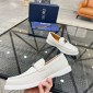 Replica Dior Drummed Leather Slip-on Loafer