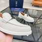 Replica Dior Drummed Leather Slip-on Loafer