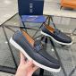 Replica Dior Drummed Leather Slip-on Loafer