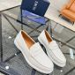 Replica Dior Drummed Leather Slip-on Loafer