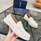 Replica Dior Drummed Leather Slip-on Loafer