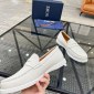 Replica Dior Drummed Leather Slip-on Loafer