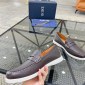 Replica Dior Drummed Leather Slip-on Loafer