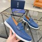 Replica Dior Drummed Leather Slip-on Loafer