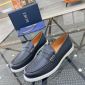 Replica Dior Drummed Leather Slip-on Loafer