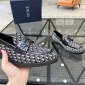 Replica Dior Granville Loafer 'Dior Oblique - Black Beige'