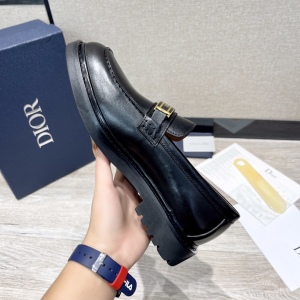 2023 Dior Loafers Lace Up Monogram Oblique