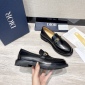 Replica 2023 Dior Loafers Lace Up Monogram Oblique