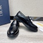 Replica Dior Loafers Lace Up Monogram Oblique