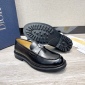 Replica Dior Loafers Lace Up Monogram Oblique