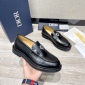 Replica Dior Loafers Lace Up Monogram Oblique