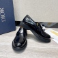 Replica Dior Loafers Lace Up Monogram Oblique