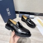 Replica Dior Loafers Lace Up Monogram Oblique