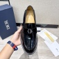 Replica Dior Loafers Lace Up Monogram Oblique