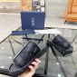 Replica DIOR - Alpha Sandal Black Oblique Jacquard