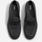 Replica Dior Loafers Lace Up Monogram Oblique