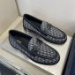 Replica Dior Loafers Lace Up Monogram Oblique