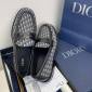 Replica Dior Loafers Lace Up Monogram Oblique