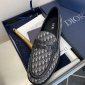 Replica Dior Loafers Lace Up Monogram Oblique