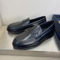 Replica Dior Granville Loafer Black Dior Oblique Jacquard DIOR