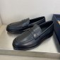 Replica Dior Granville Loafer Black Dior Oblique Jacquard DIOR