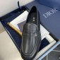 Replica Dior Granville Loafer Black Dior Oblique Jacquard DIOR