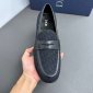 Replica Dior Granville Loafer Black Dior Oblique Jacquard DIOR