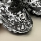 Replica Balenciaga Track Graffiti Sneaker in Black/White