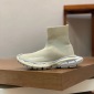 Replica Balenciaga Speed Fashion Sneakers Beige 2023