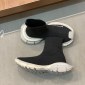 Replica Balenciaga Black Knit Fabric Speed Trainer Sneakers