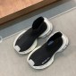 Replica Balenciaga Black Knit Fabric Speed Trainer Sneakers